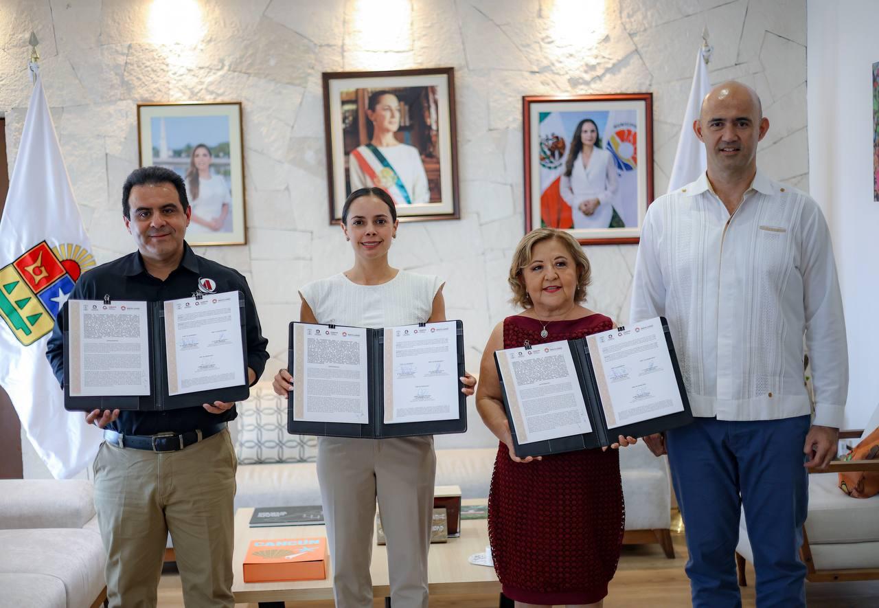ATESTIGUA ANA PATY PERALTA FIRMA DE CONVENIO DE LA PLATAFORMA “PERGUB”