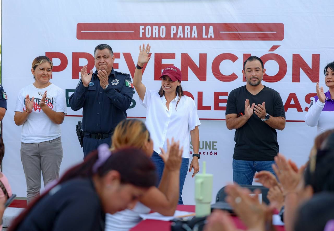 IMPULSA ANA PATY PERALTA ESPACIOS DE DIÁLOGO PARA LA PREVENCIÓN DEL DELITO