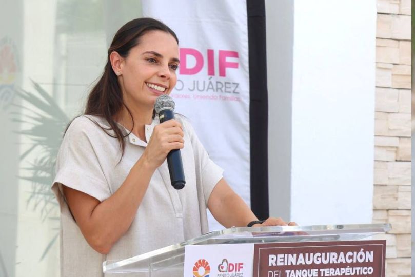 DEMUESTRA ANA PATY PERALTA TRABAJO POR LA INCLUSIÓN EN CANCÚN