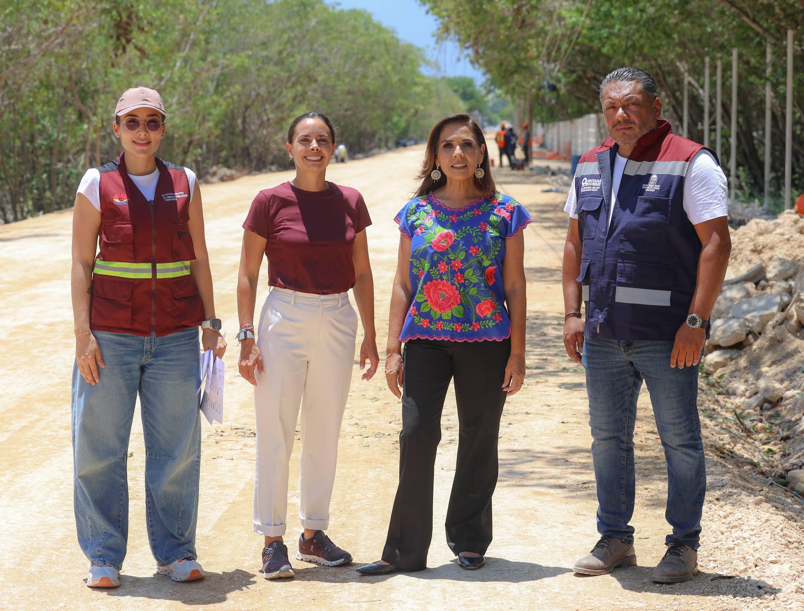 Ana Paty Peralta supervisa obra clave en Cancún - La Fuente QR