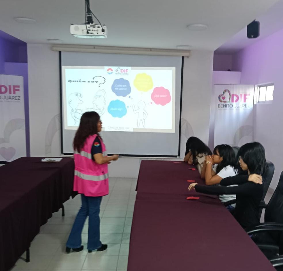 FORTALECE DIF BENITO JUÁREZ VALORES Y CULTURA DE LA LEGALIDAD