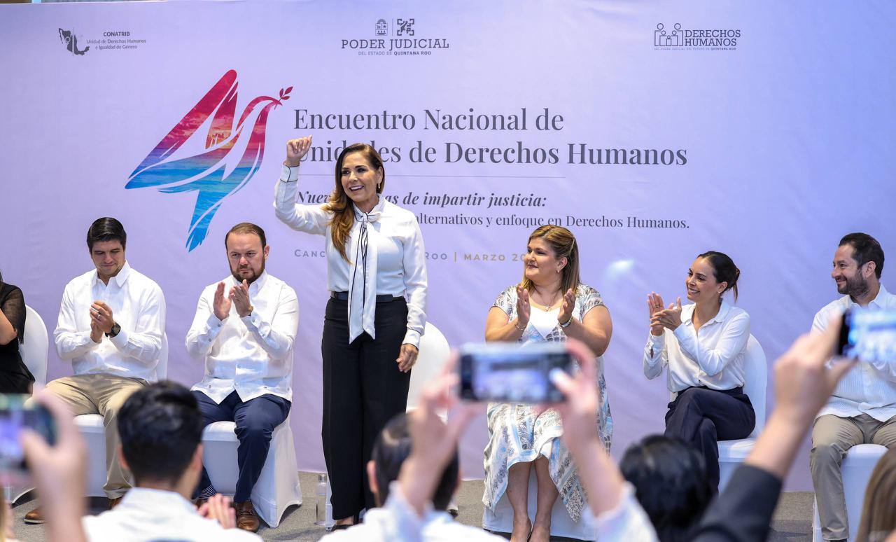 ANA PATY PERALTA SE SUMA AL IMPULSO DE LOS DERECHOS HUMANOS EN LA ...