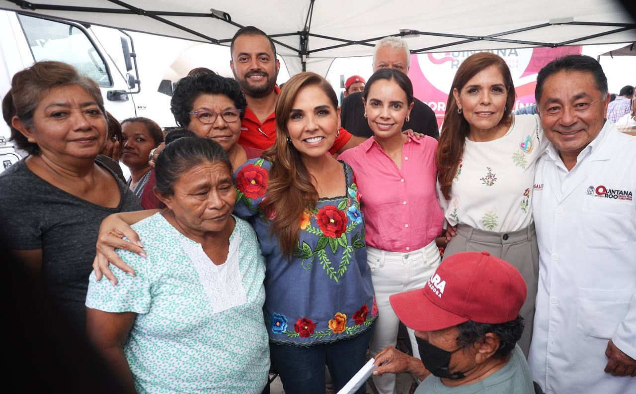 TRABAJAMOS UNIDOS POR LA SALUD DE LOS CANCUNENSES: ANA PATY PERALTA