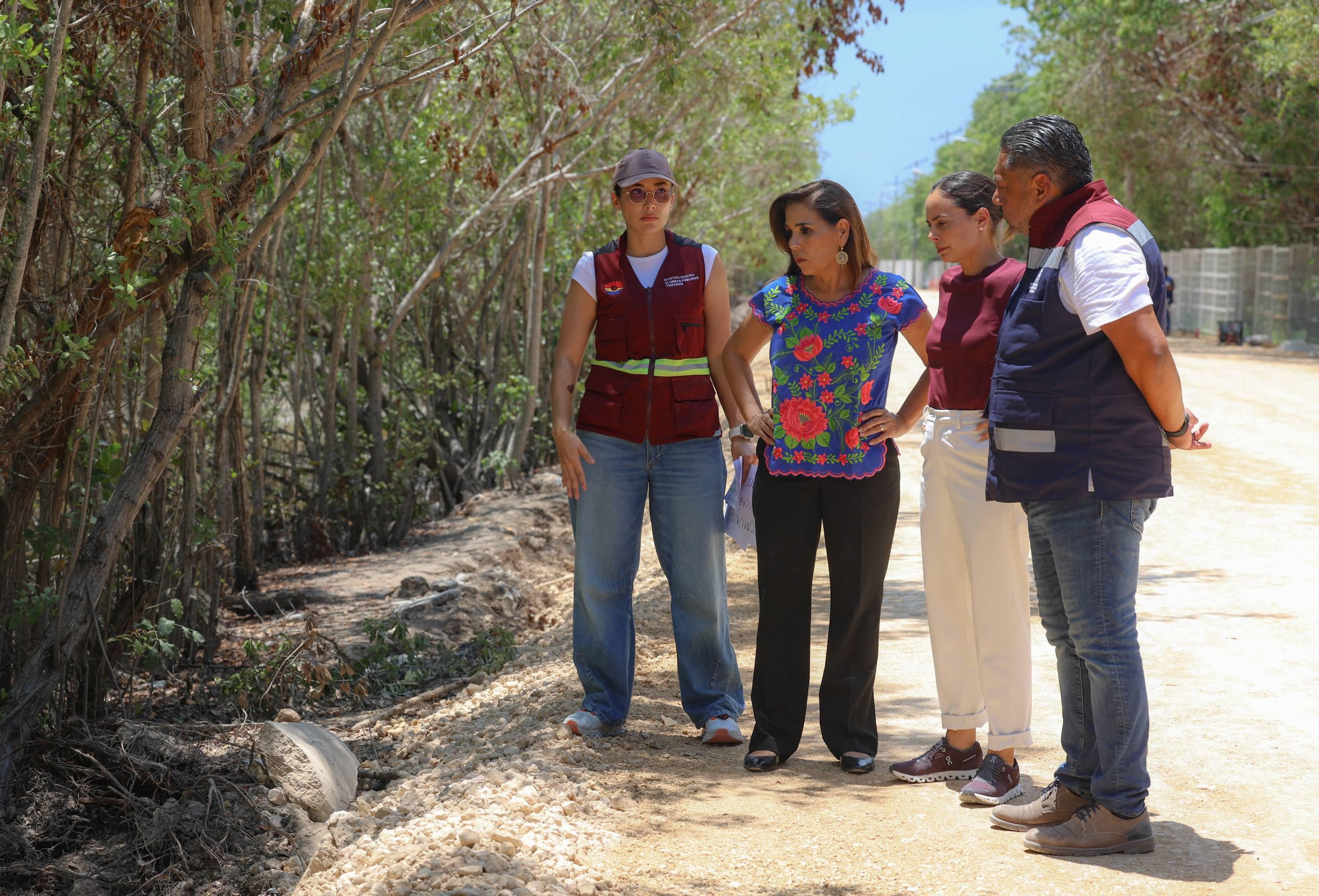 Ana Paty Peralta supervisa obra clave en Cancún - La Fuente QR